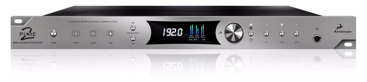 Antelope Audio Pure2 | Masteringový AD/DA převodník a master clock