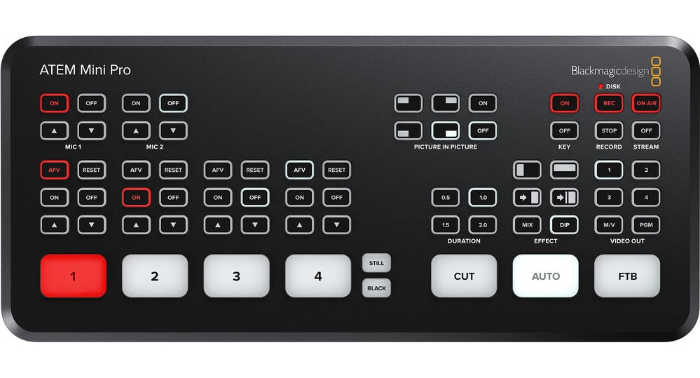 BlackMagic Design uvedl ATEM Mini Pro | DISK Magazín